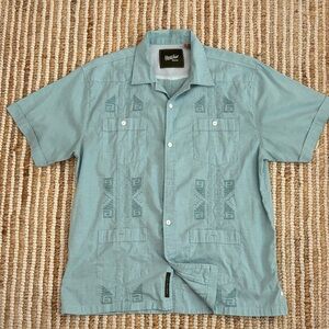 Howler Brothers Light Blue Casual Button Down Shirt